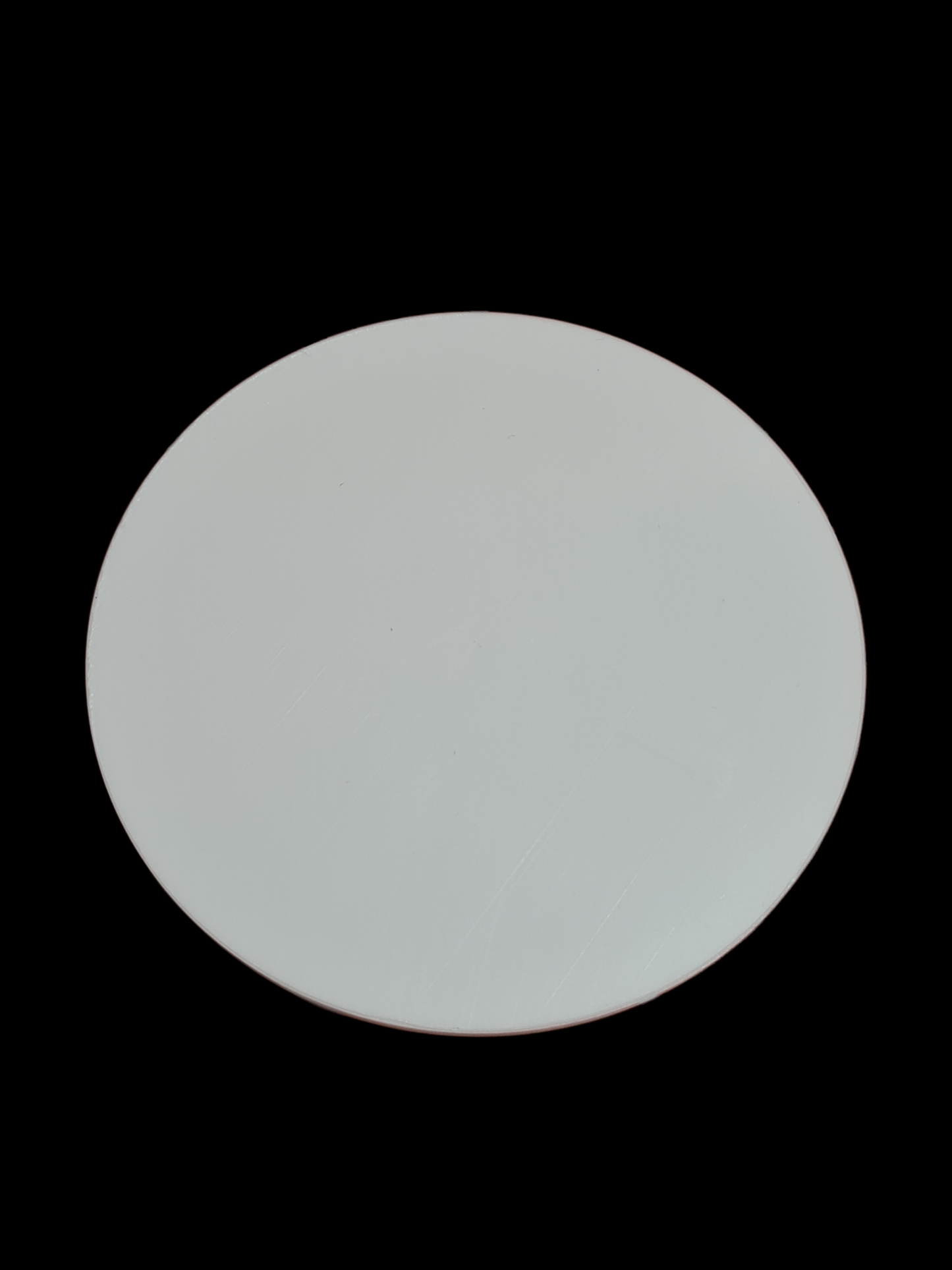 Sublimation Coated Acrylic 100mm Round Disc - Pack of 10 - Acrylisub