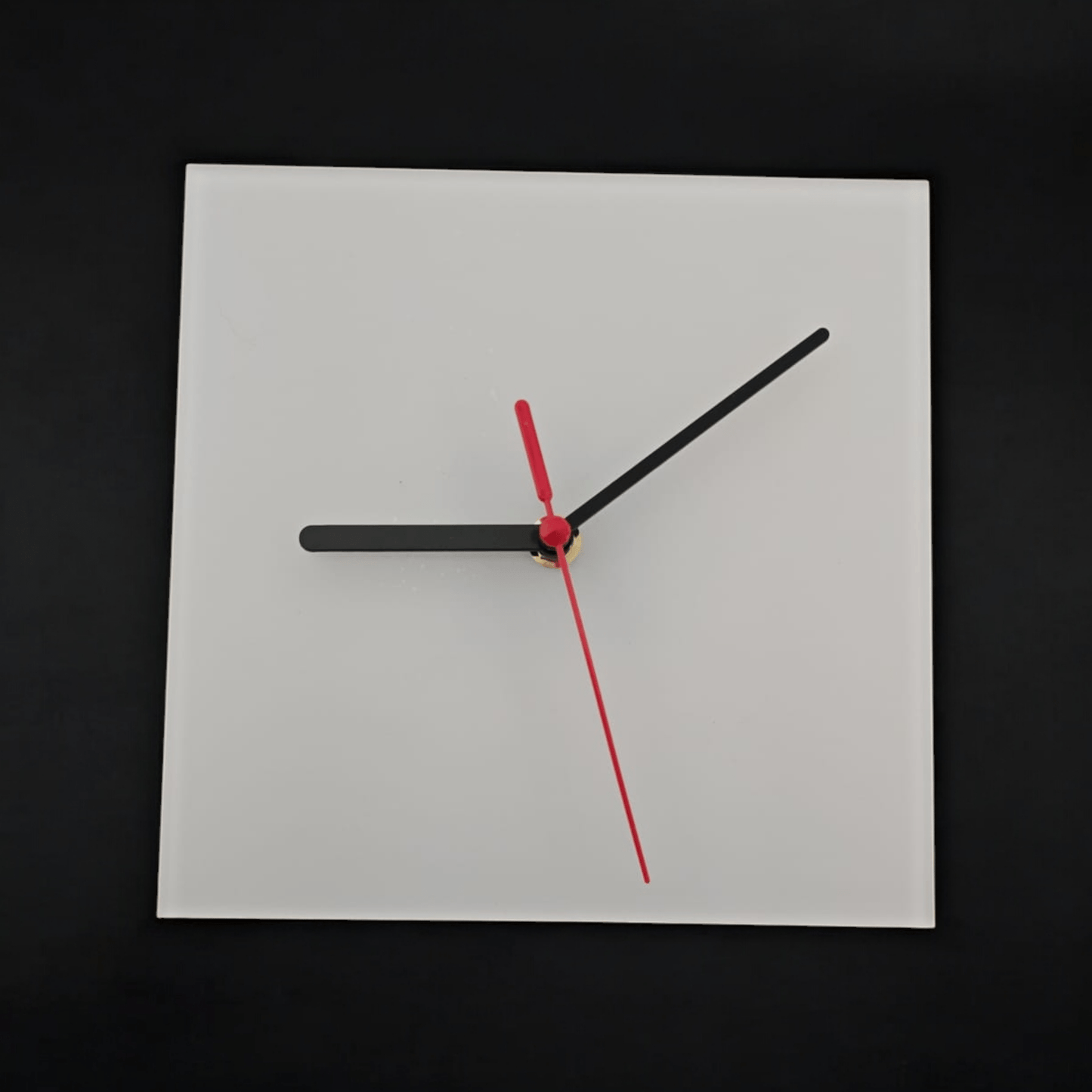 Sublimation Coated Acrylic Square Shaped Clock - Acrylisub